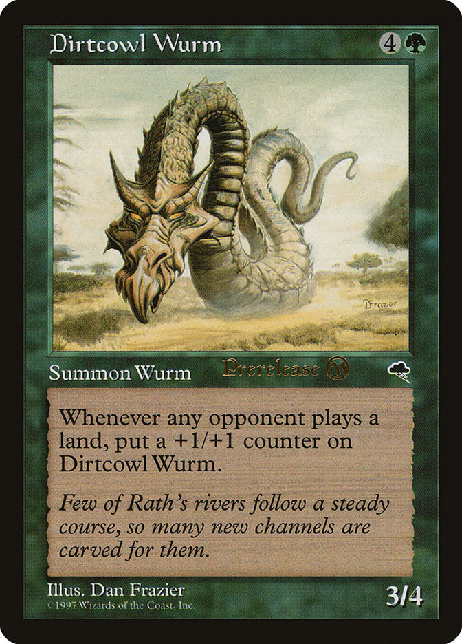 Dirtcowl Wurm [Tempest Promos] | Eastridge Sports Cards & Games