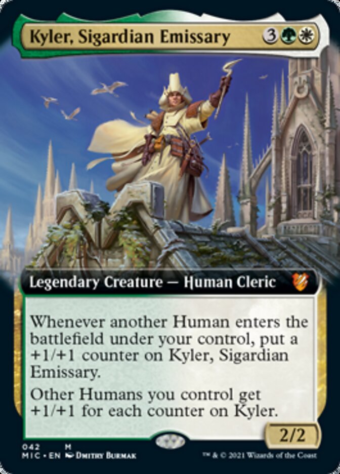 Kyler, Sigardian Emissary (Extended) [Innistrad: Midnight Hunt Commander] | Eastridge Sports Cards & Games