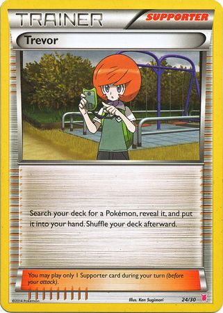 Trevor (24/30) [XY: Trainer Kit 1 - Wigglytuff] | Eastridge Sports Cards & Games