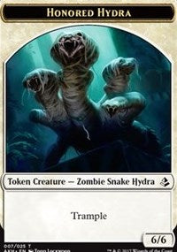 Honored Hydra // Warrior Token [Amonkhet Tokens] | Eastridge Sports Cards & Games