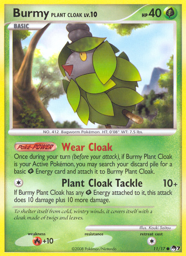 Burmy Plant Cloak (11/17) [POP Series 7] | Eastridge Sports Cards & Games