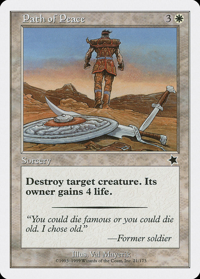 Path of Peace [Starter 1999] | Eastridge Sports Cards & Games
