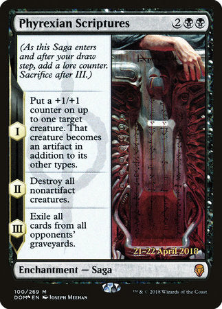 Phyrexian Scriptures [Dominaria Promos] | Eastridge Sports Cards & Games