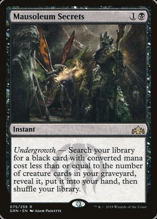 Mausoleum Secrets [Guilds of Ravnica] | Eastridge Sports Cards & Games