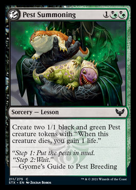 Pest Summoning [Strixhaven: School of Mages] | Eastridge Sports Cards & Games