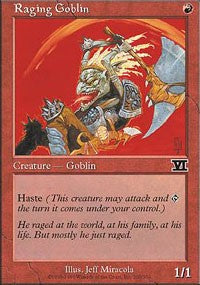 Raging Goblin [Classic Sixth Edition] | Eastridge Sports Cards & Games
