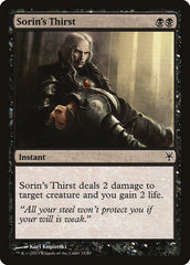 Sorin's Thirst [Duel Decks: Sorin vs. Tibalt] | Eastridge Sports Cards & Games