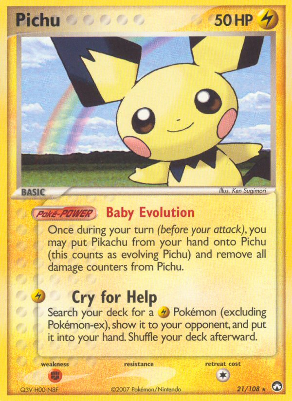 Pichu (21/108) [EX: Power Keepers] | Eastridge Sports Cards & Games