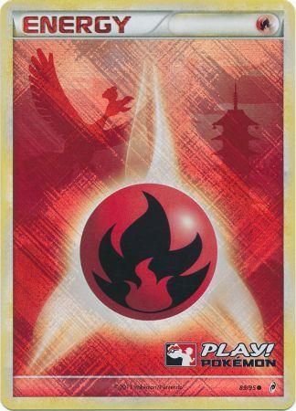 Fire Energy (89/95) (Play Pokemon Promo) [HeartGold & SoulSilver: Call of Legends] | Eastridge Sports Cards & Games