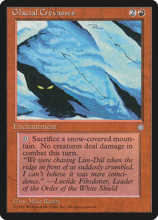 Glacial Crevasses [Ice Age] | Eastridge Sports Cards & Games