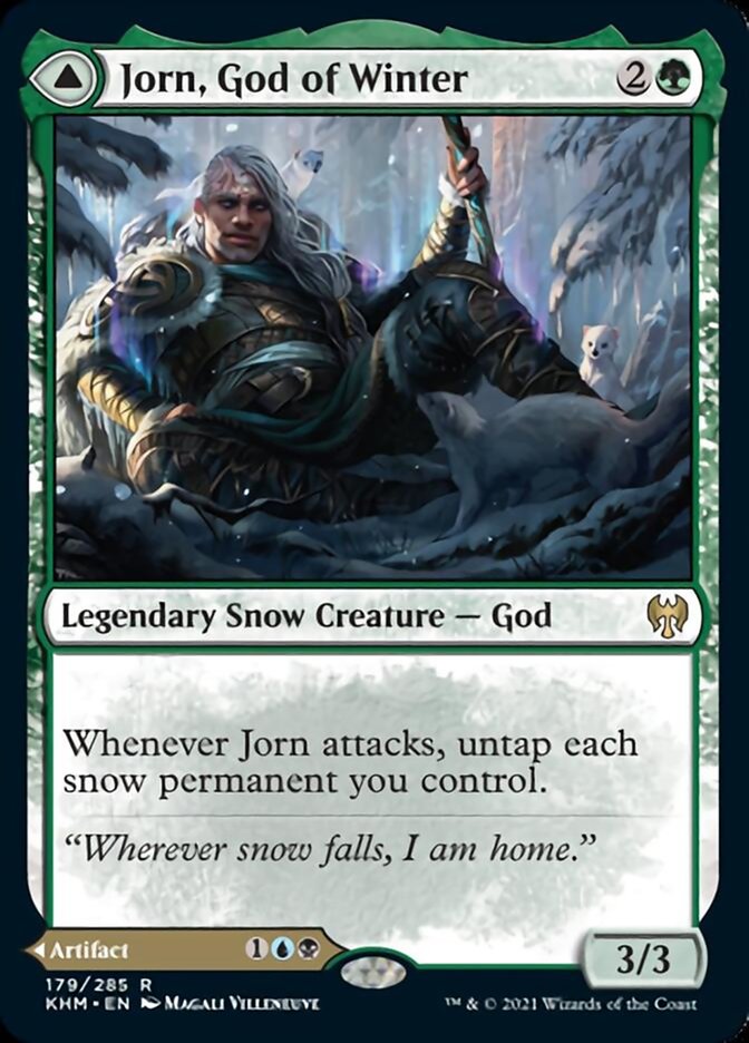 Jorn, God of Winter // Kaldring, the Rimestaff [Kaldheim] | Eastridge Sports Cards & Games