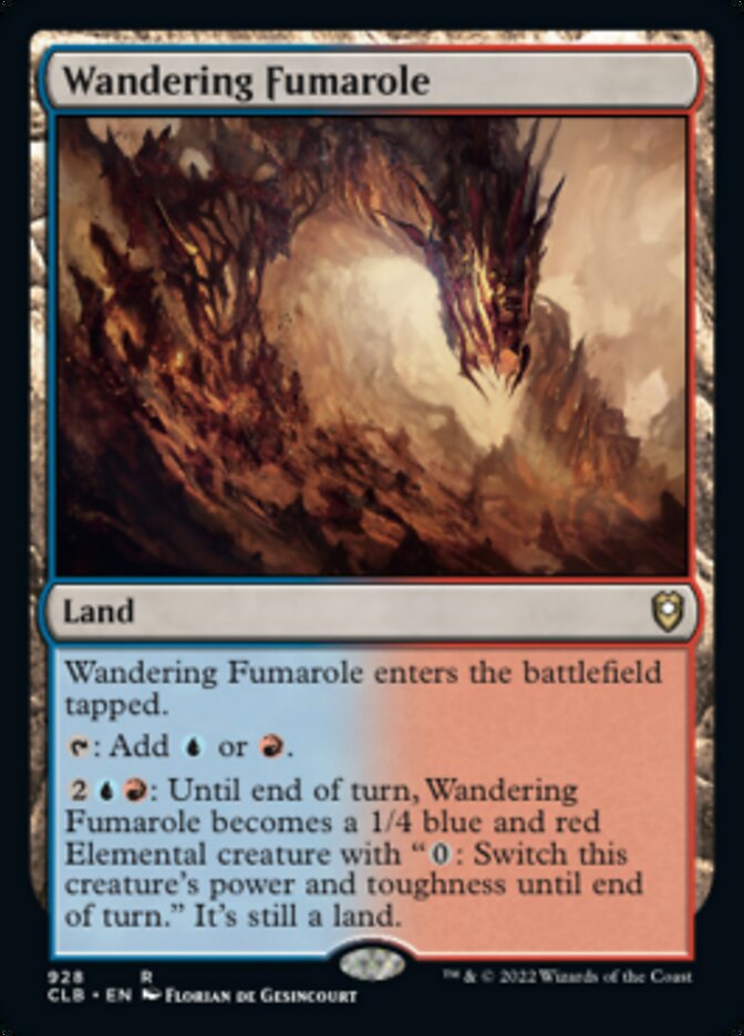 Wandering Fumarole [Commander Legends: Battle for Baldur's Gate] | Eastridge Sports Cards & Games