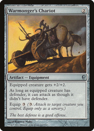 Warmonger's Chariot [Conspiracy] | Eastridge Sports Cards & Games