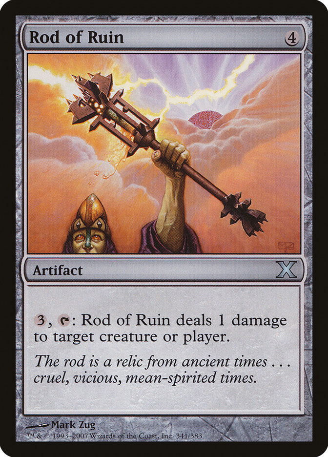 Rod of Ruin [Tenth Edition] | Eastridge Sports Cards & Games