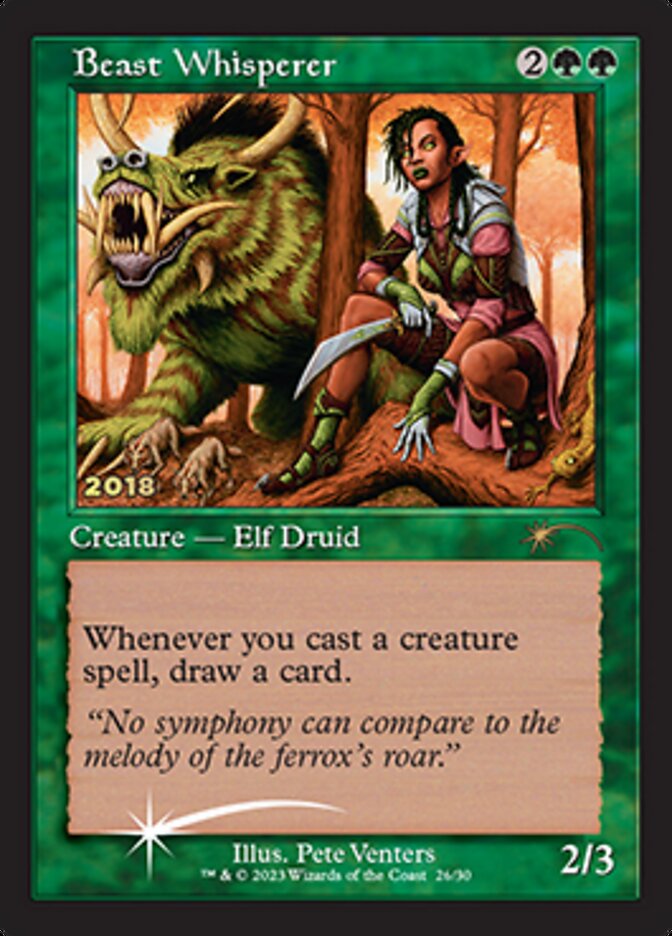 Beast Whisperer [30th Anniversary Promos] | Eastridge Sports Cards & Games