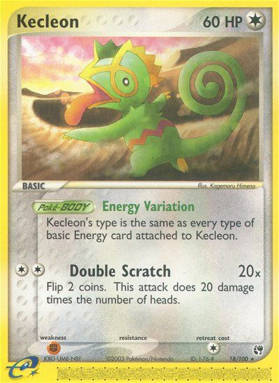 Kecleon (18/100) [EX: Sandstorm] | Eastridge Sports Cards & Games