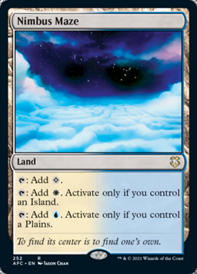 Nimbus Maze [Dungeons & Dragons: Adventures in the Forgotten Realms Commander] | Eastridge Sports Cards & Games