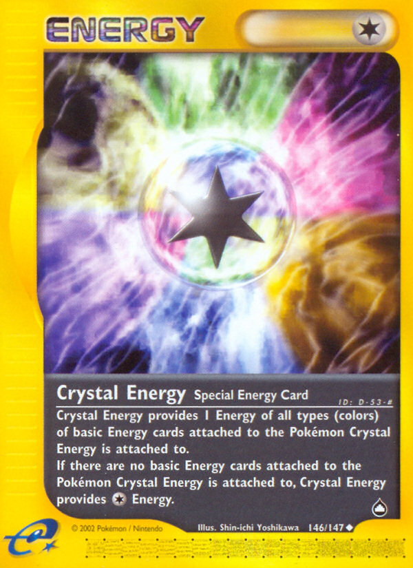 Crystal Energy (146/147) [Aquapolis] | Eastridge Sports Cards & Games