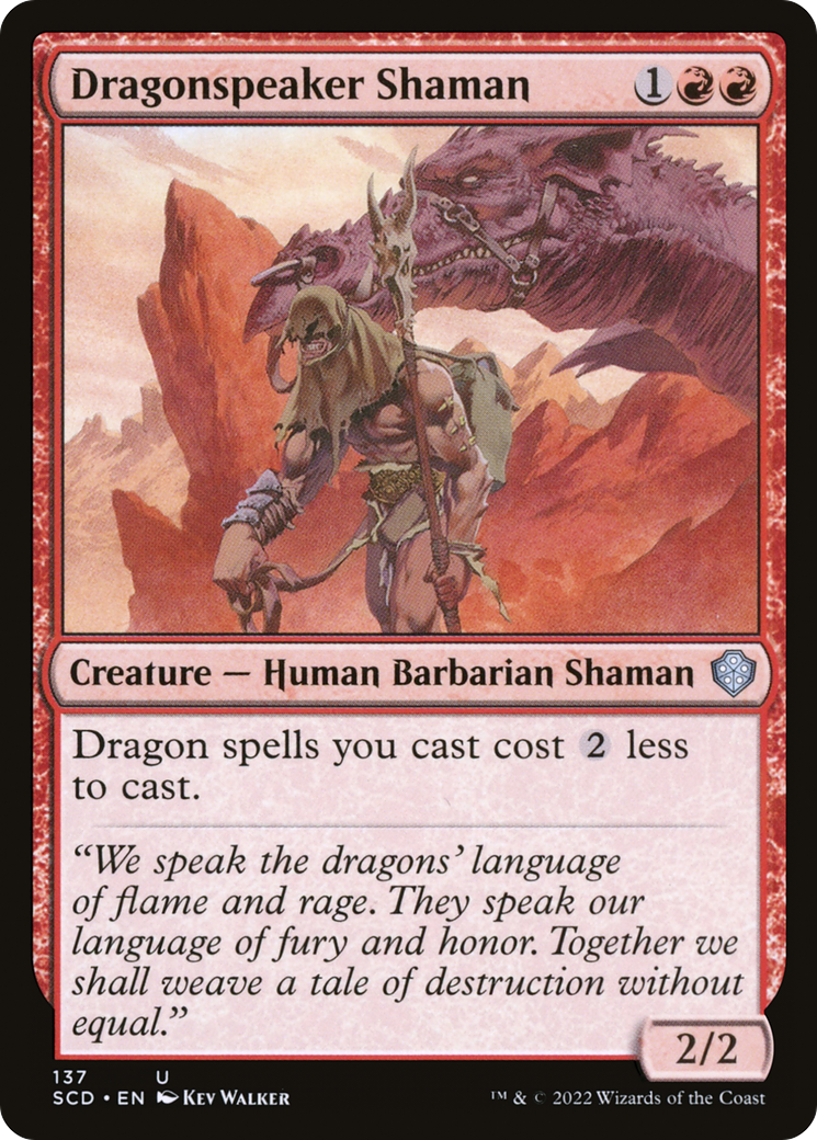 Dragonspeaker Shaman [Starter Commander Decks] | Eastridge Sports Cards & Games