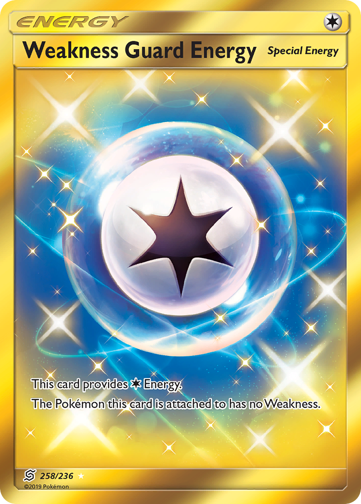 Weakness Guard Energy (258/236) [Sun & Moon: Unified Minds] | Eastridge Sports Cards & Games