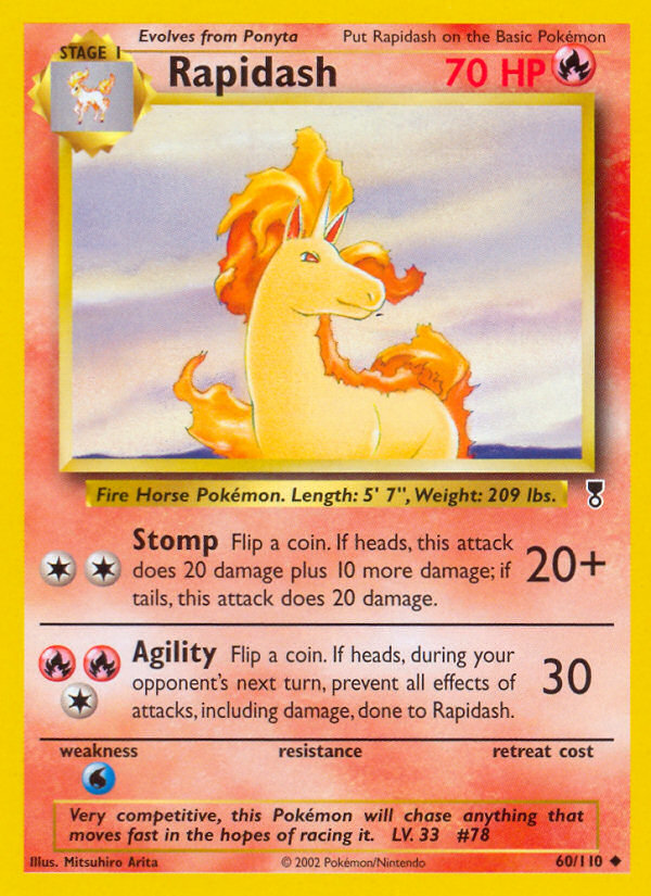 Rapidash (60/110) [Legendary Collection] | Eastridge Sports Cards & Games