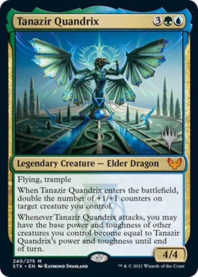 Tanazir Quandrix (Promo Pack) [Strixhaven: School of Mages Promos] | Eastridge Sports Cards & Games