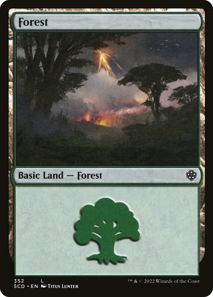 Forest (352) [Starter Commander Decks] | Eastridge Sports Cards & Games