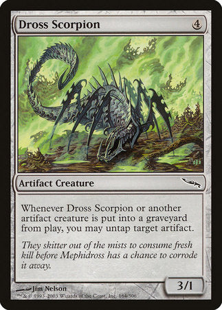 Dross Scorpion [Mirrodin] | Eastridge Sports Cards & Games