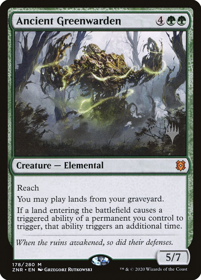 Ancient Greenwarden (Promo Pack) [Zendikar Rising Promos] | Eastridge Sports Cards & Games