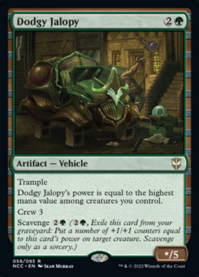 Dodgy Jalopy [Streets of New Capenna Commander] | Eastridge Sports Cards & Games