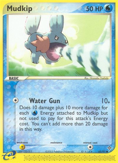 Mudkip (65/97) [EX: Dragon] | Eastridge Sports Cards & Games