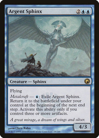 Argent Sphinx [Scars of Mirrodin] | Eastridge Sports Cards & Games