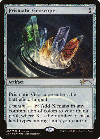 Prismatic Geoscope [Judge Gift Cards 2017] | Eastridge Sports Cards & Games