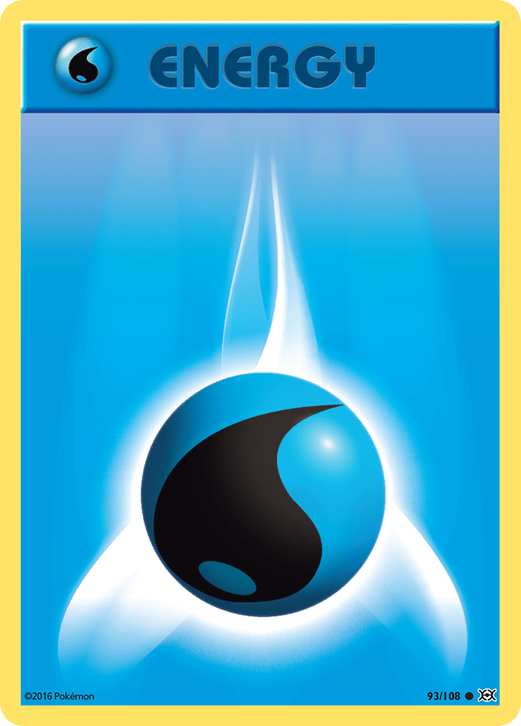 Water Energy (93/108) [XY: Evolutions] | Eastridge Sports Cards & Games