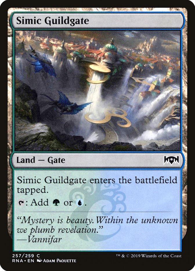 Simic Guildgate (257/259) [Ravnica Allegiance] | Eastridge Sports Cards & Games