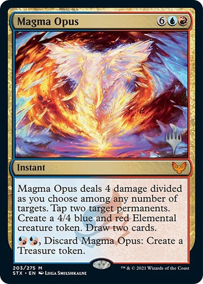 Magma Opus (Promo Pack) [Strixhaven: School of Mages Promos] | Eastridge Sports Cards & Games