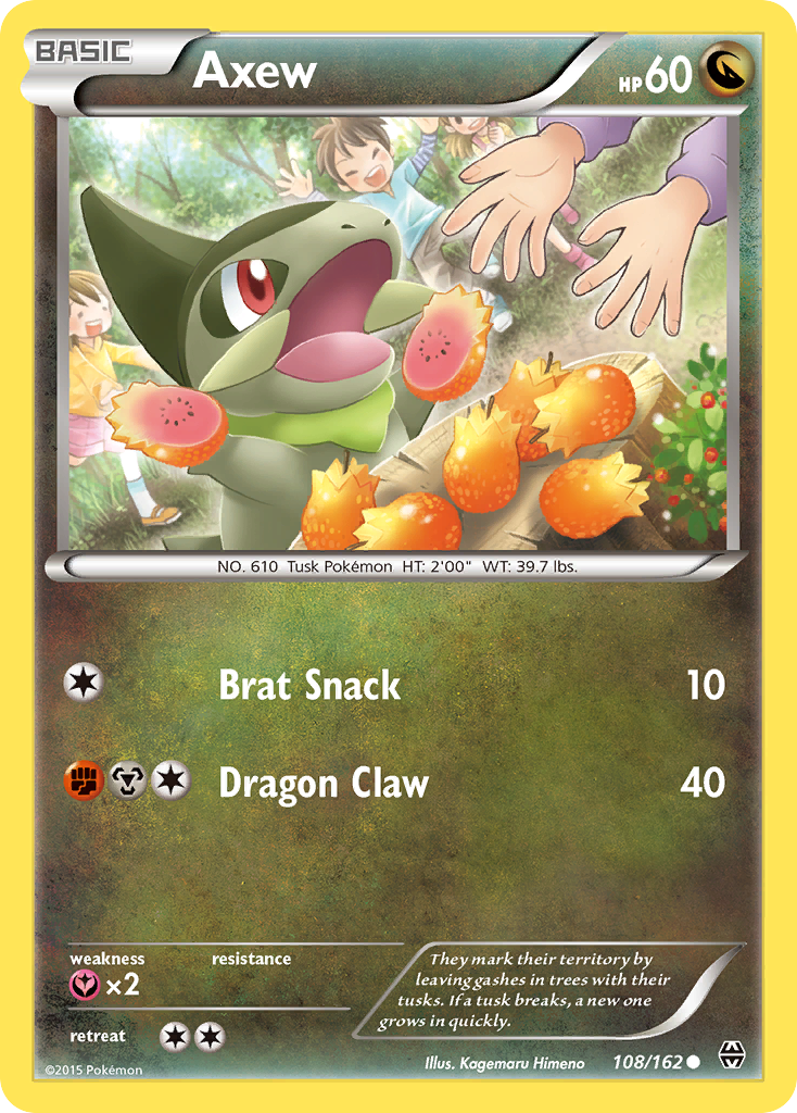 Axew (108/162) [XY: BREAKthrough] | Eastridge Sports Cards & Games