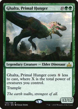 Ghalta, Primal Hunger [Rivals of Ixalan Promos] | Eastridge Sports Cards & Games