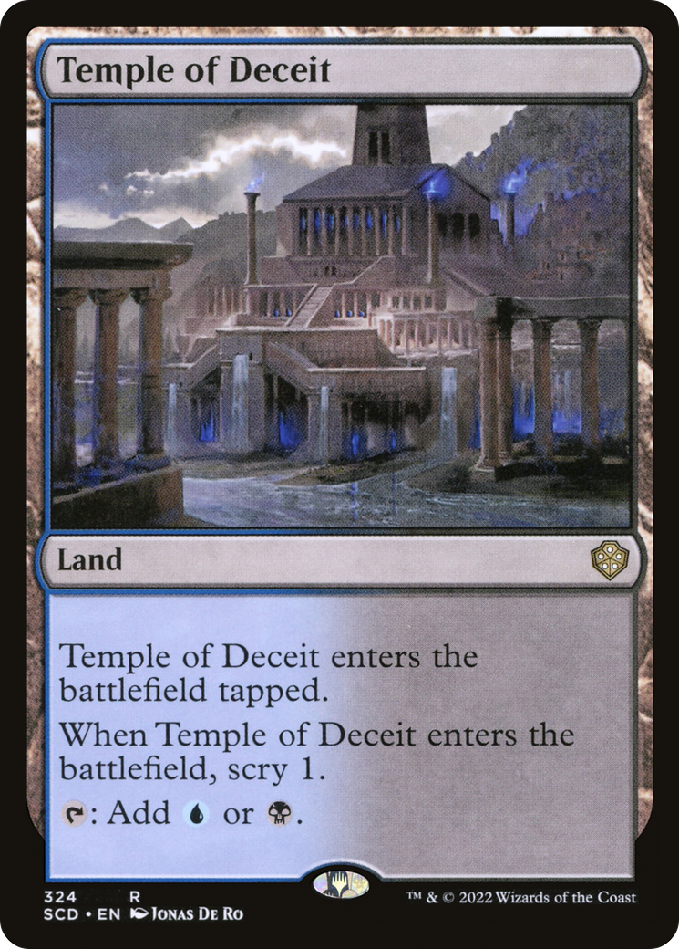 Temple of Deceit [Starter Commander Decks] | Eastridge Sports Cards & Games