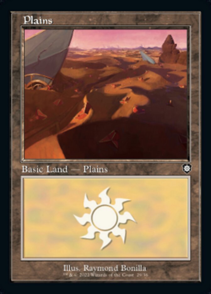 Plains (029) (Retro) [The Brothers' War Commander] | Eastridge Sports Cards & Games