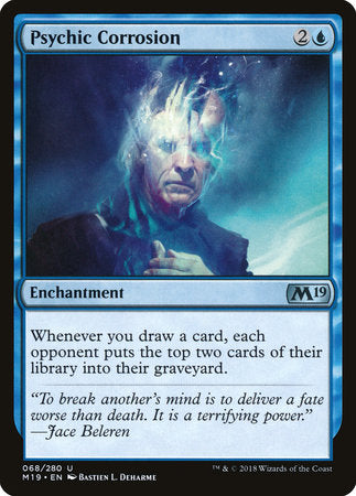 Psychic Corrosion [Core Set 2019] | Eastridge Sports Cards & Games