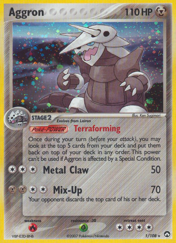 Aggron (1/108) [EX: Power Keepers] | Eastridge Sports Cards & Games