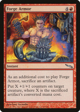 Forge Armor [Mirrodin] | Eastridge Sports Cards & Games