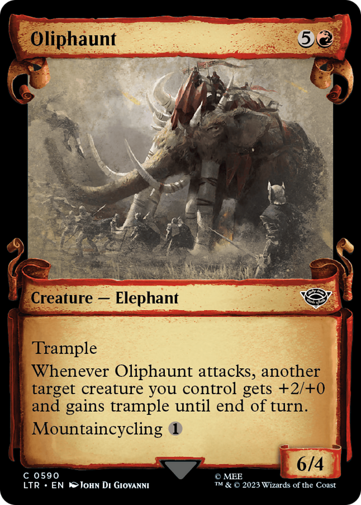 Oliphaunt [The Lord of the Rings: Tales of Middle-Earth Showcase Scrolls] | Eastridge Sports Cards & Games