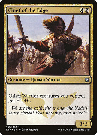Chief of the Edge [Khans of Tarkir] | Eastridge Sports Cards & Games