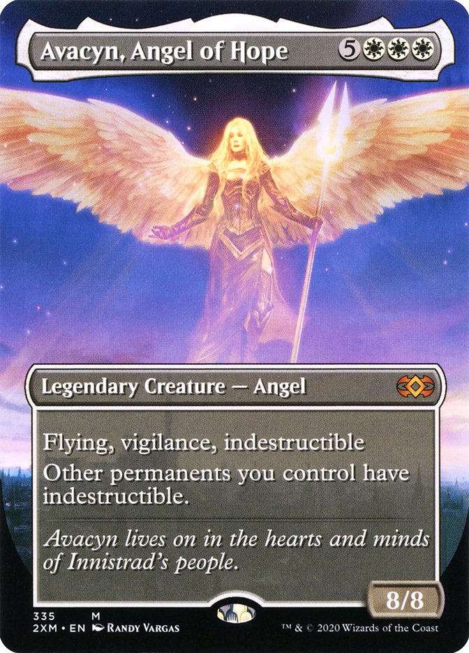 Avacyn, Angel of Hope (Borderless) [Double Masters] | Eastridge Sports Cards & Games