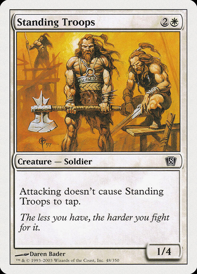Standing Troops [Eighth Edition] | Eastridge Sports Cards & Games