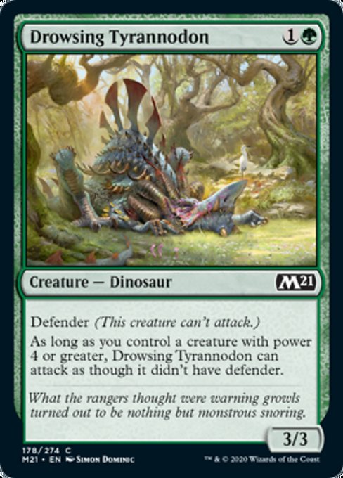 Drowsing Tyrannodon [Core Set 2021] | Eastridge Sports Cards & Games