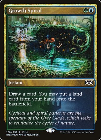 Growth Spiral [Ravnica Allegiance Promos] | Eastridge Sports Cards & Games