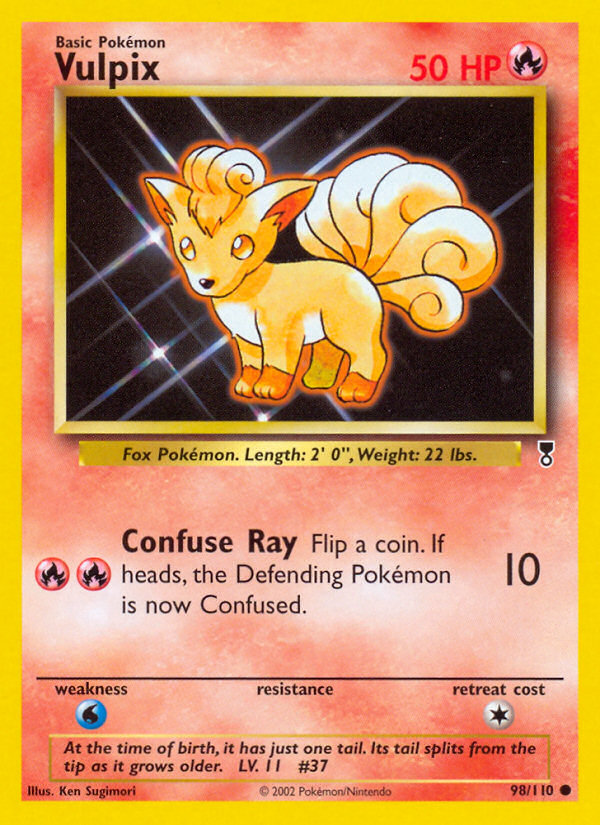 Vulpix (98/110) [Legendary Collection] | Eastridge Sports Cards & Games